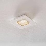 Fabbian Quarter - kvadratisk LED-taklampe