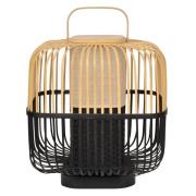 Forestier Bamboo Square M bordlampe i svart