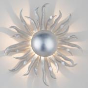 Tiltalende SONNE SILBER vegglampe Ø 45 cm