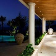 Innfelt LED-taklampe Guincho svart 8°