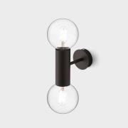 Modo Luce Chandelier vegglampe 2 lys E27 svart