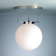 Brandts taklampe i Bauhaus-stil nikkel 40 cm