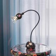 Bøyelig bordlampe Poppy med blomstereffekt