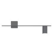 Vibia Structural 2610 LED-vegglampe, mørkegrå