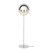 GUBI Multi-Lite gulvlampe, høyde 148 cm, krom/krom