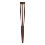 LED-solcellefakkel Tinka med sensor 120 cm corten