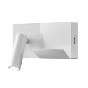 LEDS-C4 LED-pære Mini LED-vegglampe hvit/hvit