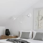 GRUPA Arigato vegglampe 2 lyskilder 90 cm hvit