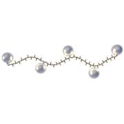 2in1 LED-lyslenke, Frosty Silver, 550 LED