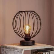 Bordlampe Cumera med burskjerm, Ø 24 cm