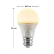 LED-pære E27 A60 11W hvit 2 700 K