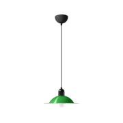 Stilnovo Lampiatta LED-hengelampe, Ø 28 cm, grønn