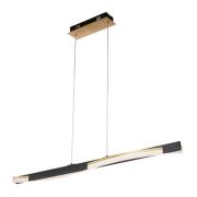 LED-hengelampe Bridge fjernkontroll dimbar CCT svart