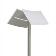 Evolo CCT LED-gulvlampe med leselampe, taupe