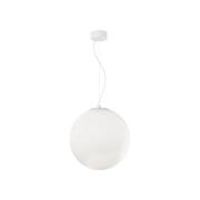 Ideal Lux Mapa pendellampe i glass Ø 40 cm