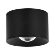 LED-downlight S131, Ø 8 cm, sandgrå