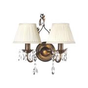 Vegglampe Karen 2 lyskilder bronse