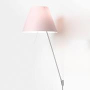 Luceplan Costanza vegglampe D13aif, alu/rosa