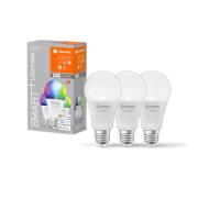 LEDVANCE SMART+ WiFi E27 14W Classic RGBW sett med 3 stk