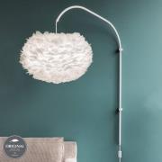 UMAGE Eos Willow vegglampe hvit skjerm medium