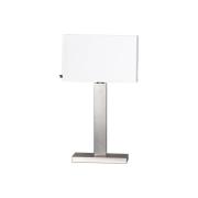 By Rydéns Prime bordlampe høyde 69 cm nikkel/hvit