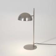 Miro bordlampe, sølvfarget, høyde 58 cm, jern/messing