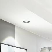 Arcchio LED-downlight Lirin, svart, 4 000 K