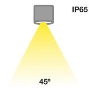 SLC MiniOne Fast LED-downlight IP65 svart 930