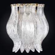 Petali vegglampe med Muranoglass 19 cm