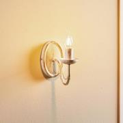 Vegglampe Malbo i hvitt, 1 lyskilde