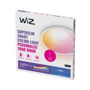 WiZ SuperSlim LED-taklampe RGBW Ø42cm hvit