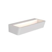 Altea LED-vegglampe, bredde 22 cm, hvit, opp/ned, aluminium