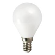 LED-pære dråpe TEMA, E14, 5W, 2700 K, AC/DC