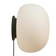 FRANDSEN Vegglampe Supernate, Ø 38 cm, bryter, opal/hvit