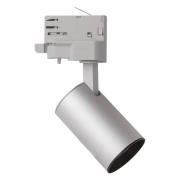 LED-spot Marco Mini 3-fase-skinne sølv 2 800K