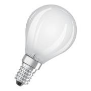 OSRAM LED-dråpepære E14 4 W Classic P 4°000K matt