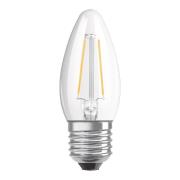 OSRAM LED-mignonpære E27 4,8W varmhvit dimbar klar