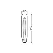 OSRAM LED Vintage 1906, lysrør, gull, E27, 4,8 W, 822, dim.