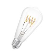 OSRAM Classic LED-rustikk E27 4,8W 827 klar dim