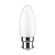 Paulmann LED-mignonpære B22d 4,7 W 2 700 K opal