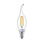 Philips LED-pære BA35 3,4W 2 700 K WarmGlow Ra90
