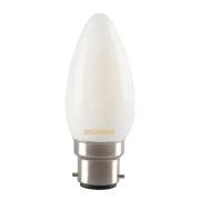 LED-mignonpære B22 4,5 W 827 matt