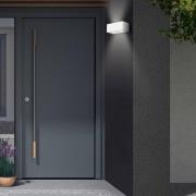 Utendørs LED-vegglampe Monaco opp/ned hvit