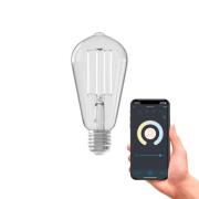 Calex Smart E27 ST64 LED 7W filament 1800–3000 K