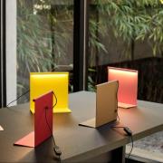 HAY LBM LED-bordlampe med dimmer, leirefarget