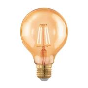 LED-globepære E27 G80 4W filament 1 700 K dimbar