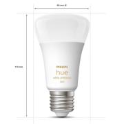 Philips Hue White Ambiance E27 LED-pære 8W 1100lm