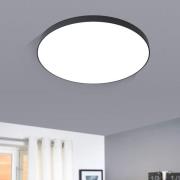 LED-taklampe Zubieta-A, svart, Ø60 cm