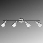 LED-taklampe Julia med marmorerte glass