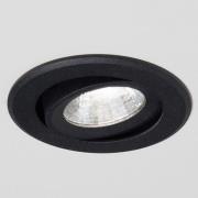 Agon Round LED innfelt spotlight 3 000K 40° svart